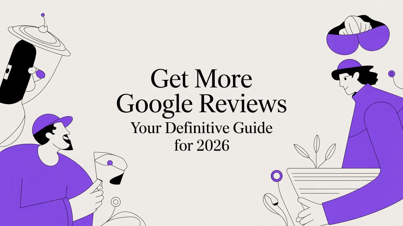 Get More Google Reviews Your Definitive Guide for 2026